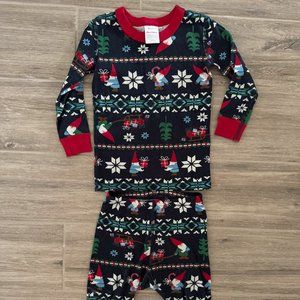 Hanna Andersson Gnome Sweet Gnome Long Sleeve Two Piece Christmas Pajama Set